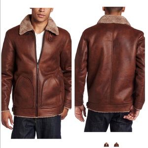 Men’s Faux Sherling Sherpa Lined Blazer